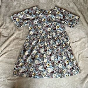 Handmade - Floral Babydoll Mini Dress